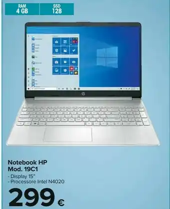 Carrefour Notebook mod 19c1 offerta