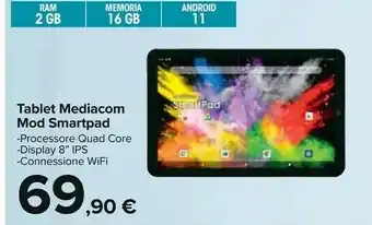 Carrefour Smartpad tablet mediacom offerta
