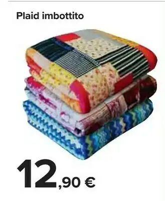 Carrefour Plaid imbrottito offerta