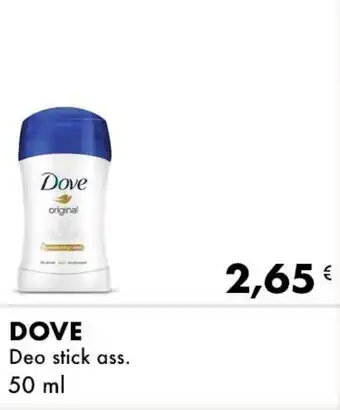 DOVE Deo stick ass.