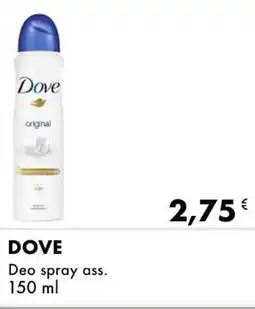 Iper Tosano DOVE Deo spray ass. offerta