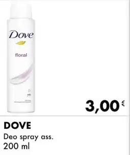 Iper Tosano DOVE Deo spray ass. offerta