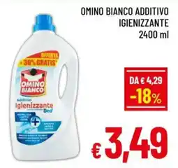 A&O Omino bianco additivo igienizzante offerta