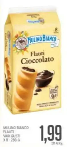 Supermercati Piccolo Mulino bianco flauti offerta