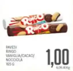 Supermercati Piccolo Pavesi ringo vaniglia/cacao/ nocciola offerta