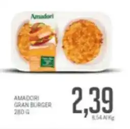 Supermercati Piccolo Amadori gran burger offerta