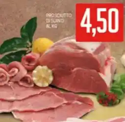 Supermercati Piccolo Prosciutto di suino offerta