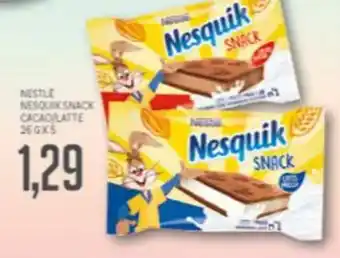 Supermercati Piccolo Nestle nesquik snack cacao/latte offerta