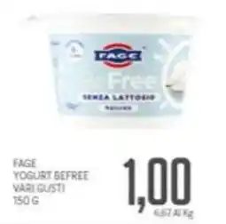Supermercati Piccolo Fage yogurt befree offerta