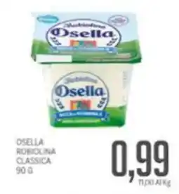 Supermercati Piccolo Osella robiolina classica offerta