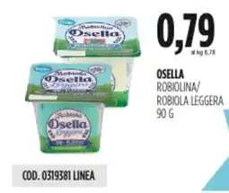 Carico Cash & Carry Osella robiolina/ robiola leggera offerta