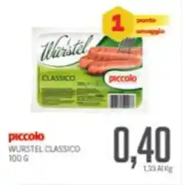 Supermercati Piccolo Piccolo wurstel classico offerta