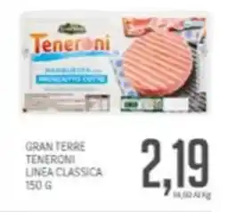 Supermercati Piccolo Gran terre teneroni linea classica offerta