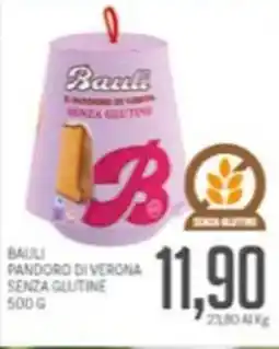 Supermercati Piccolo Bauli pandoro di verona senza glutine offerta