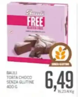 Supermercati Piccolo Bauli torta choco senza glutine offerta