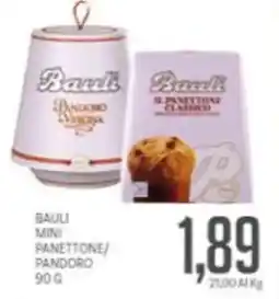 Supermercati Piccolo Bauli mini panettone/ pandoro offerta
