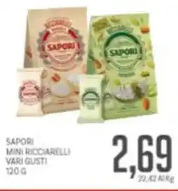 Supermercati Piccolo Sapori mini ricciarelli offerta
