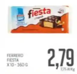Supermercati Piccolo Ferrero fiesta offerta