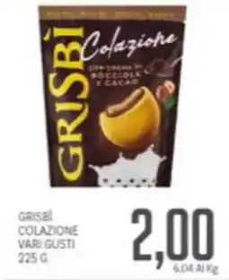Supermercati Piccolo Grisbì colazione offerta