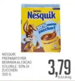 Supermercati Piccolo Nesquik preparato per bevanda al cacao solubile-30% di zuccheri offerta