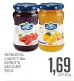 Supermercati Piccolo Santa rosa confettura di frutta offerta