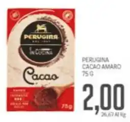 Supermercati Piccolo Perugina cacao amaro offerta