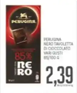 Supermercati Piccolo Perugina nero tavoletta di cioccolato offerta