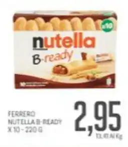 Supermercati Piccolo Ferrero nutella b-ready offerta