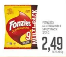 Supermercati Piccolo Fonzies gli originali multipack offerta