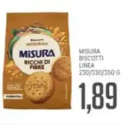 Supermercati Piccolo Misura biscotti linea offerta