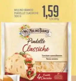 Supermercati Piccolo Mulino bianco piadelle classiche offerta