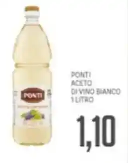 Supermercati Piccolo Ponti aceto divino bianco offerta