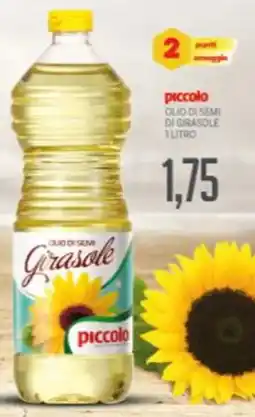 Supermercati Piccolo Piccolo olio di semi di girasole offerta