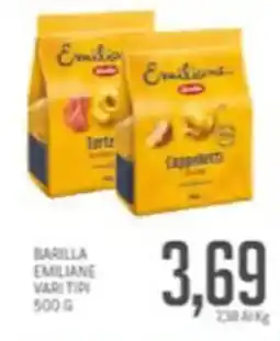 Supermercati Piccolo Barilla emiliane offerta