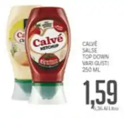 Supermercati Piccolo Calve salse top down offerta