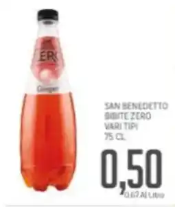 Supermercati Piccolo San benedetto bibite zero offerta