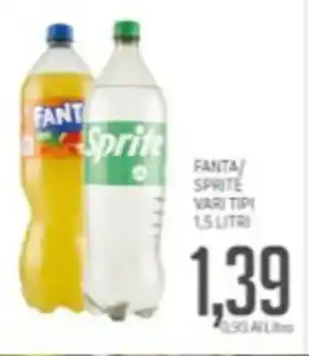 Supermercati Piccolo Fanta/ sprite offerta