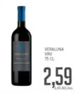 Supermercati Piccolo Veraluna vini offerta