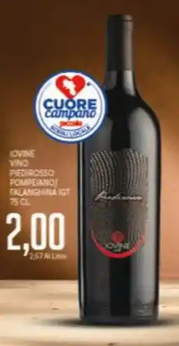 Supermercati Piccolo Iovine vino piedirosso pompelano/ falanghina igt offerta