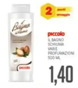 Supermercati Piccolo Il bagno schiuma varie profumazioni offerta