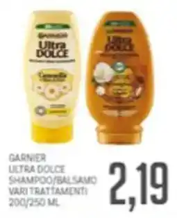 Supermercati Piccolo Garnier ultra dolce shampoo/balsamo offerta
