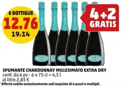 PENNY Spumante chardonnay millesimato extra dry offerta