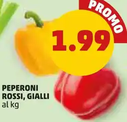 PENNY Peperoni rossi, gialli offerta