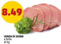 PENNY Lonza di suino a fette offerta