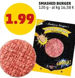 PENNY Smashed burger offerta