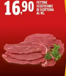 Orizzonte Supermercati Fettine sceltissime di scottona offerta