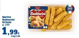 Orizzonte Supermercati Martini Bastoncini DI Pollo offerta