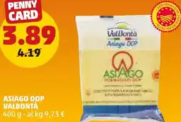 PENNY Asiago dop VALBONTÀ offerta