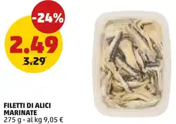 PENNY Filetti di alici marinate offerta