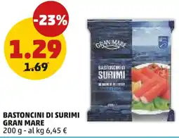 PENNY Bastoncini di surimi GRAN MARE offerta